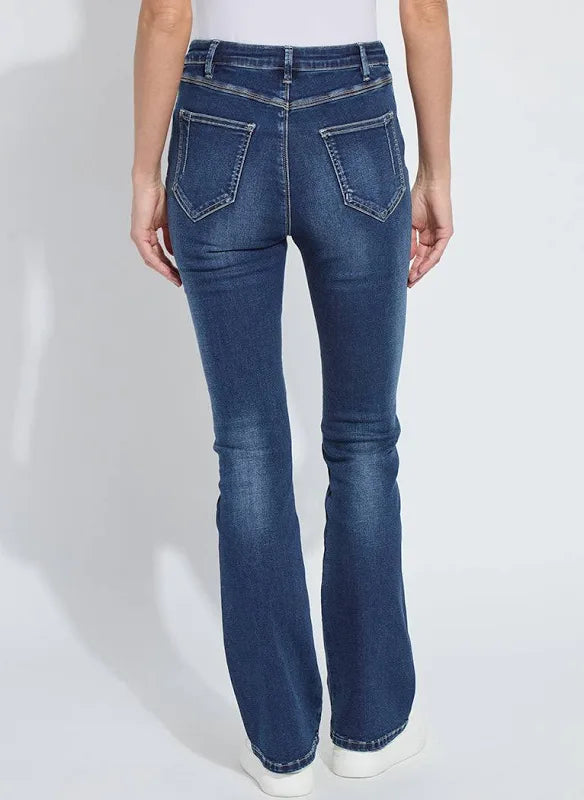 Estelle Flare denim/ dark midwash