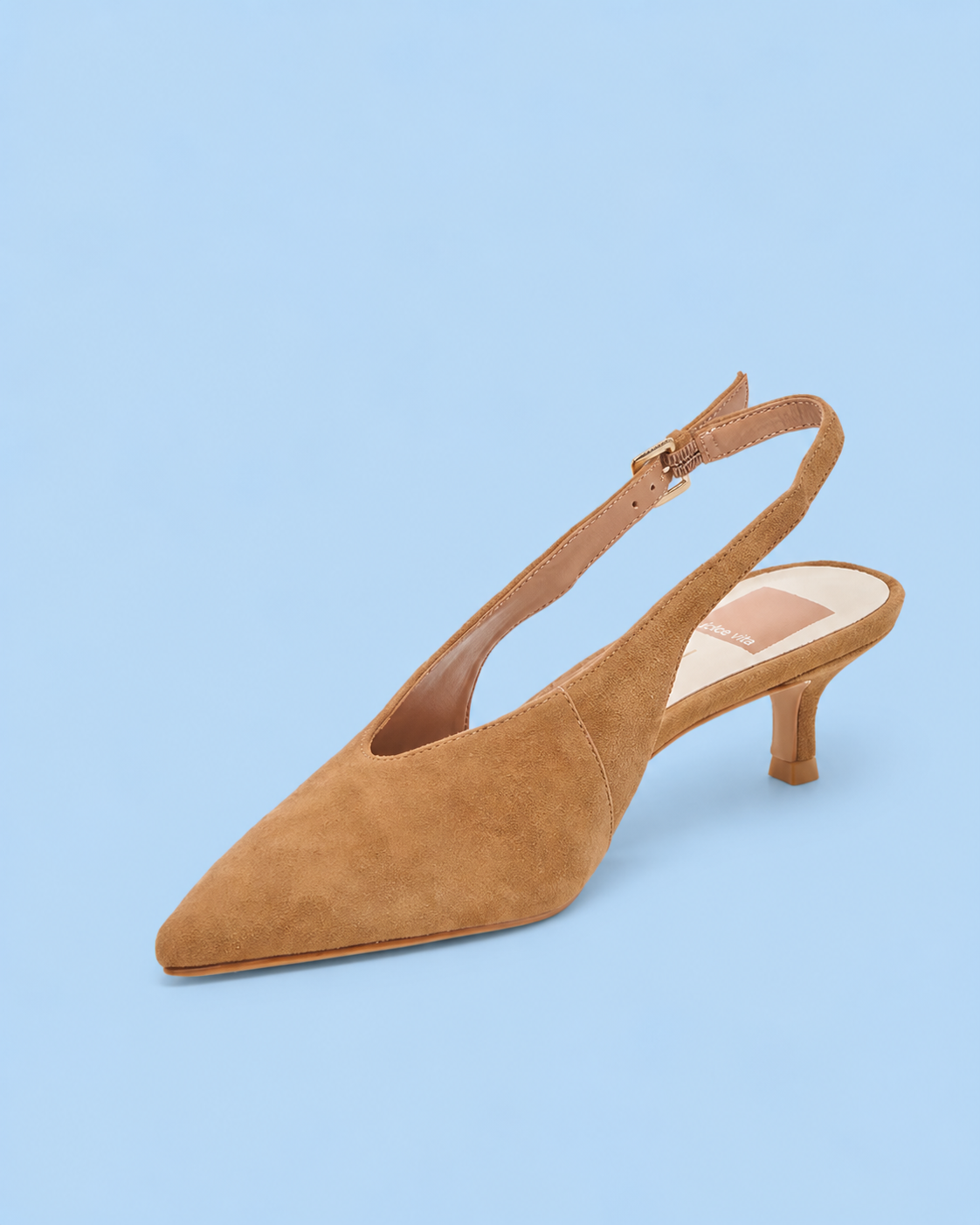 Alenna Light Brown Suede