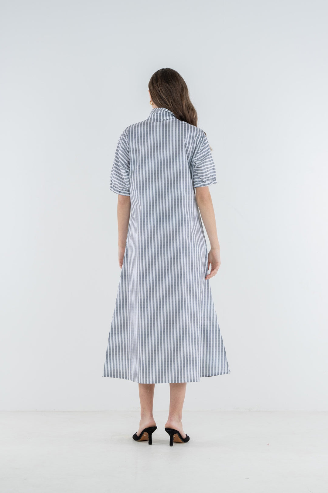 Poppy Maxi/ Black Stripe