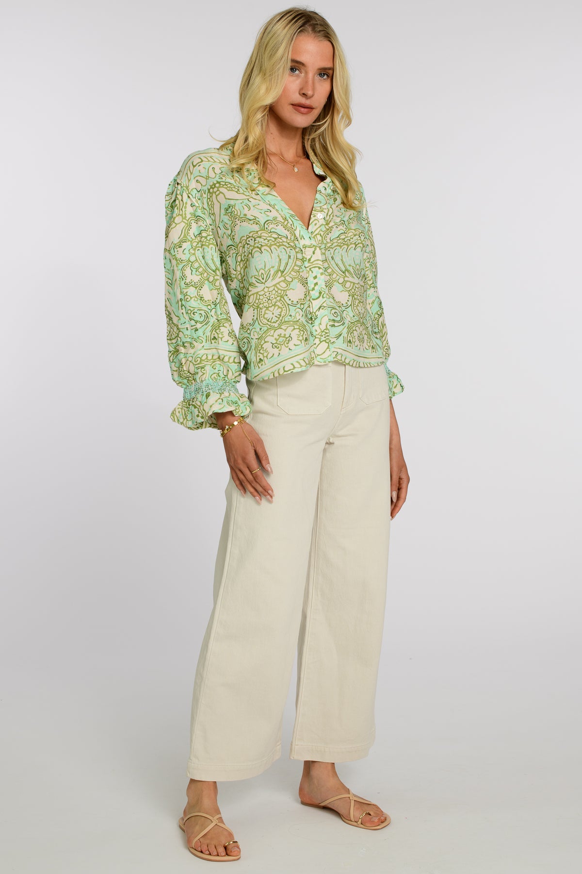 Emily Top / Damask