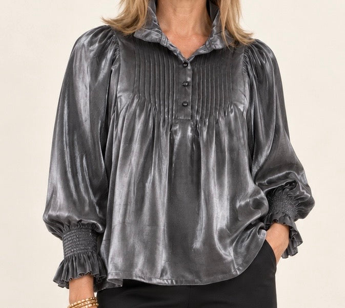 Charlotte Top/ Black Tie