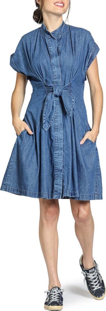 Button Front shirt dress