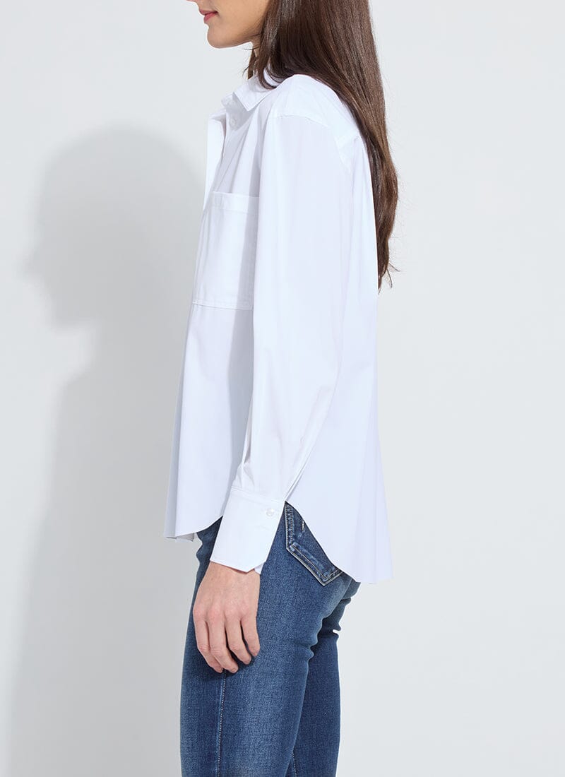 Desire Balloon Sleeve Shirt/ white