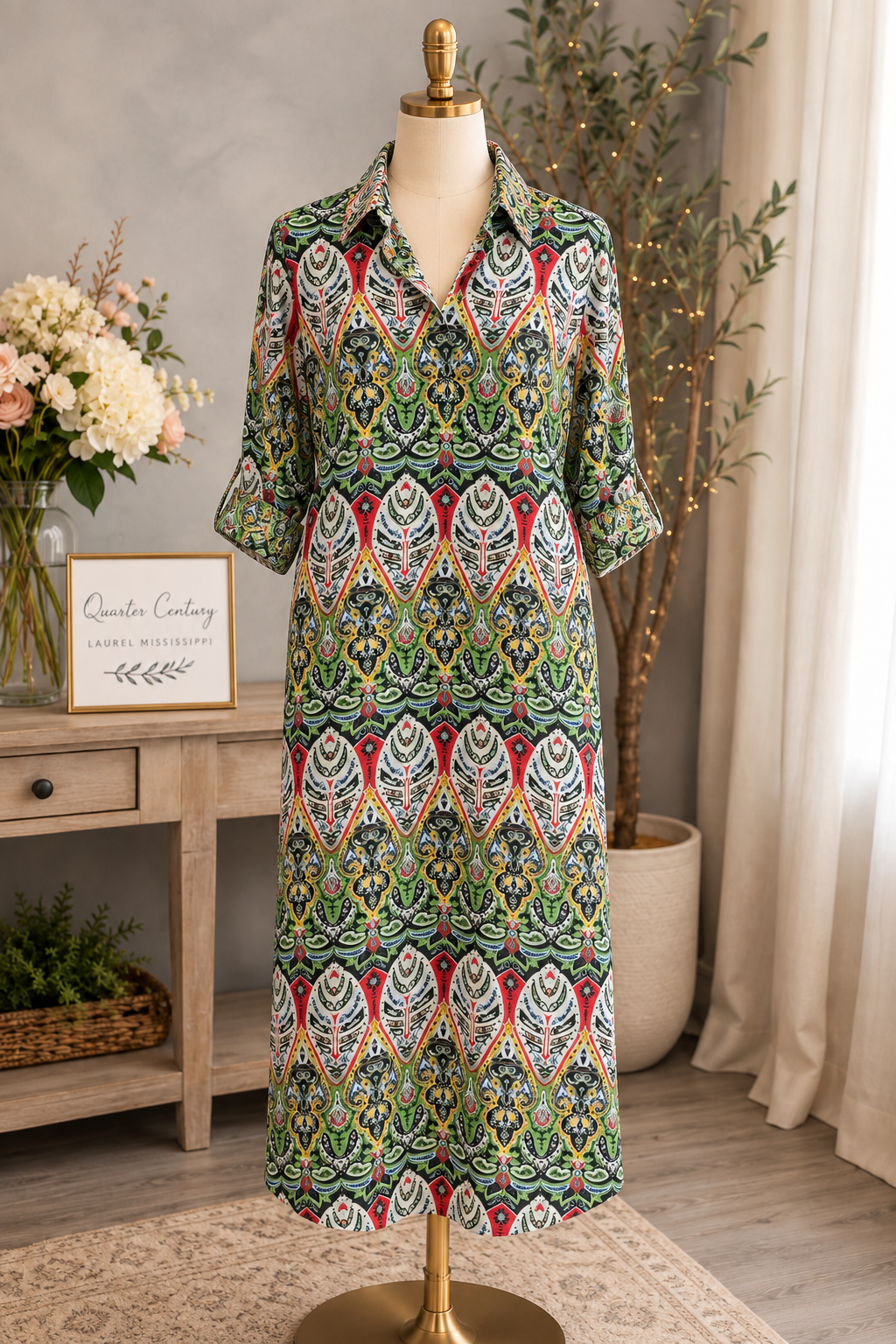 Printed Dress