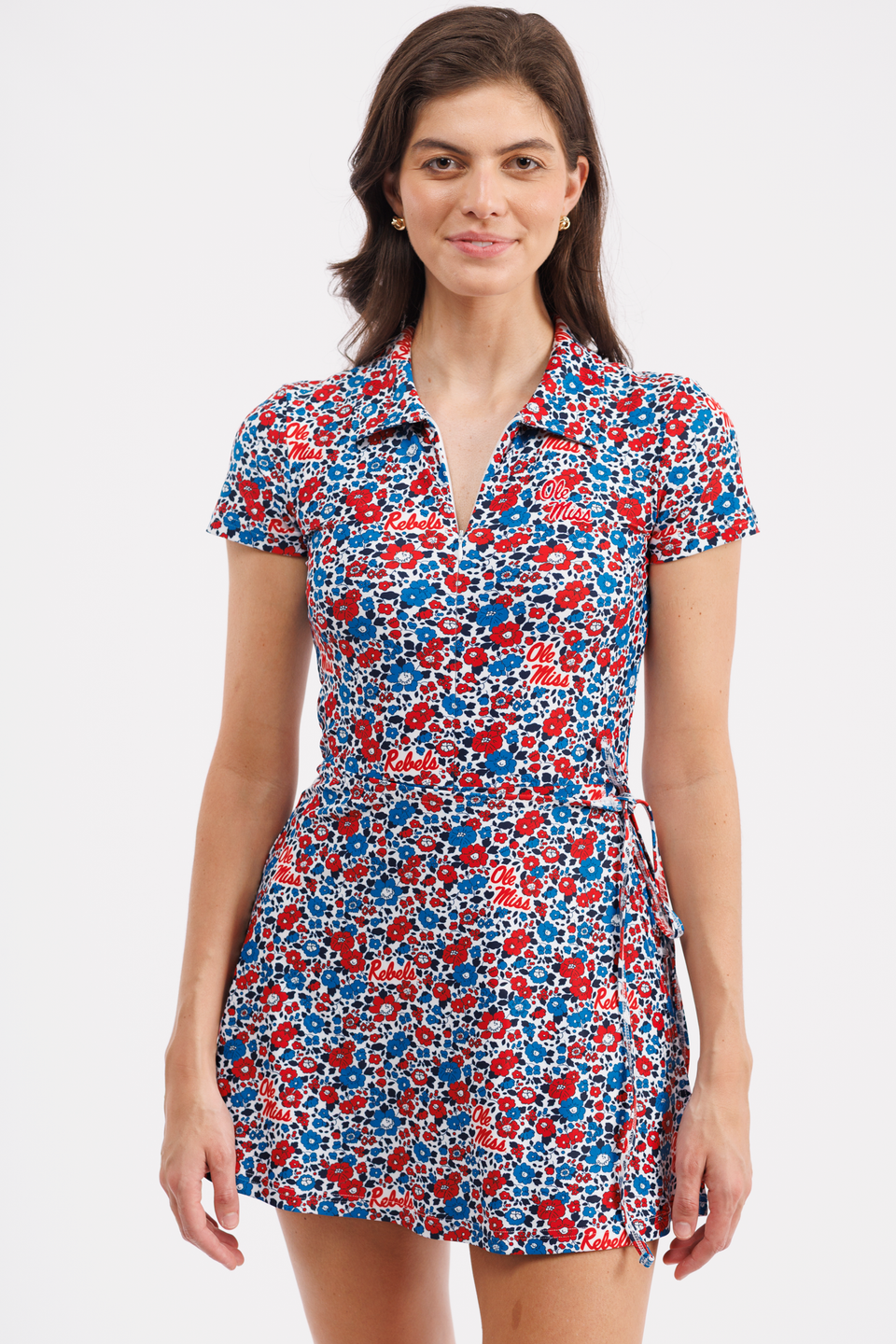 Ivy Dress Ole Miss poppies