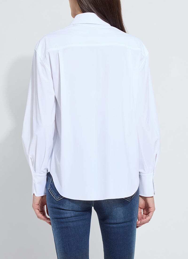 Desire Balloon Sleeve Shirt/ white