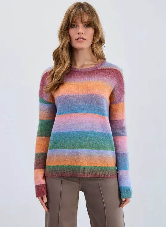 Multi spacedye sweater