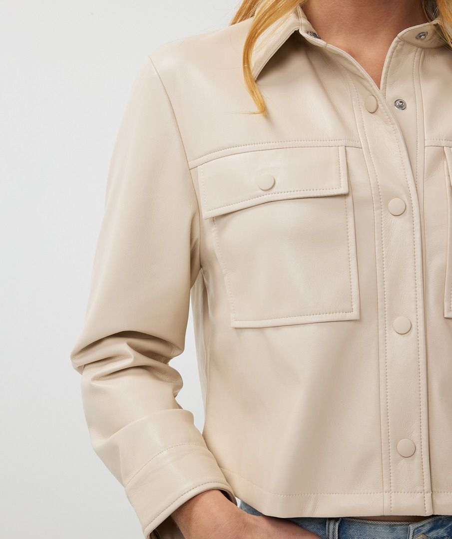 Vegan Leather Jacket