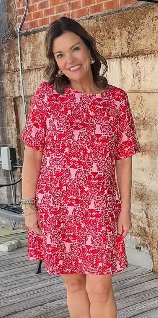 Royale Shift - Cheeky Cheetah