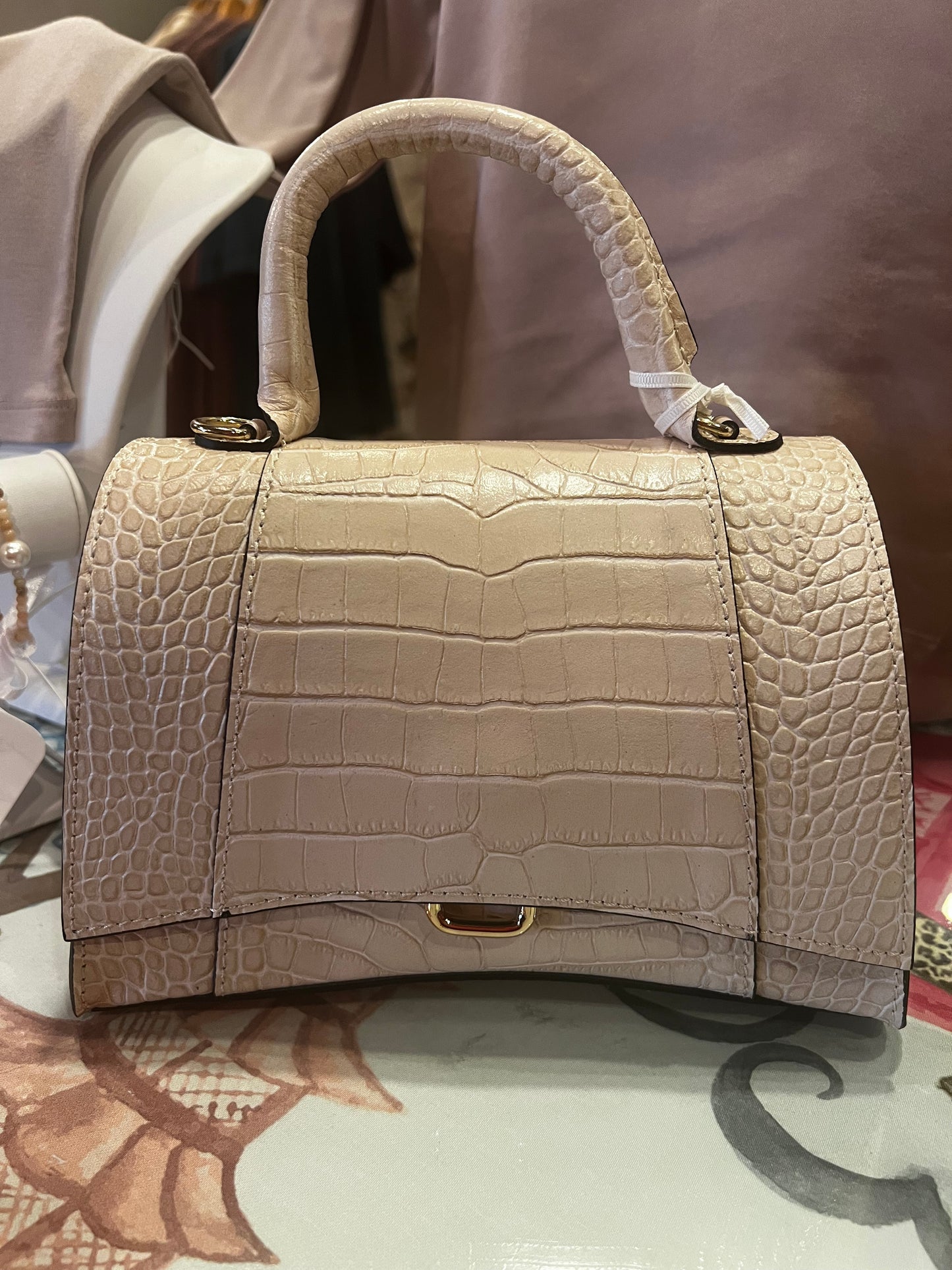 German Fuentes Leather Handbag
