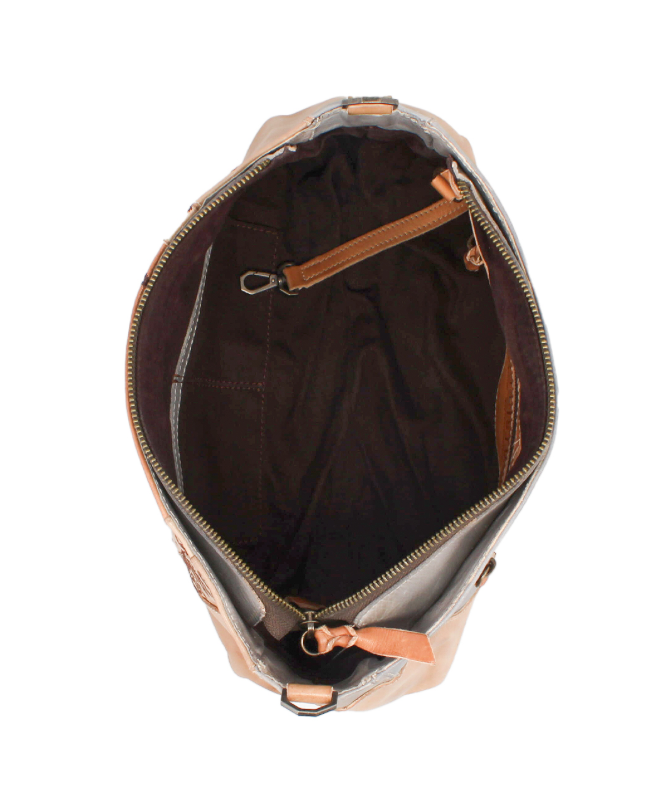 Hyperbolic Handbag/ desert stone rustic