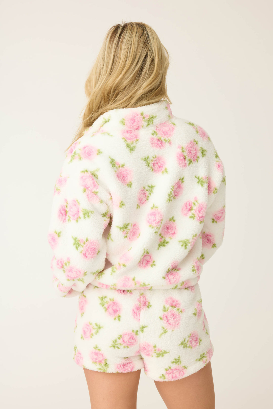 Plush jacket/ lets get cozy