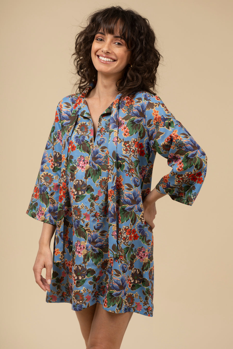 Phoebe Dress/ Antique Petals