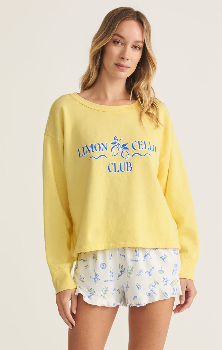 Limoncello Sweatshirt / lemonade