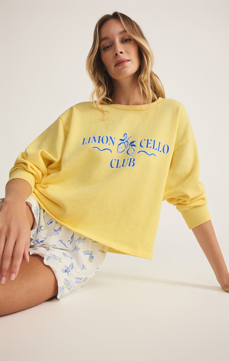 Limoncello Sweatshirt / lemonade