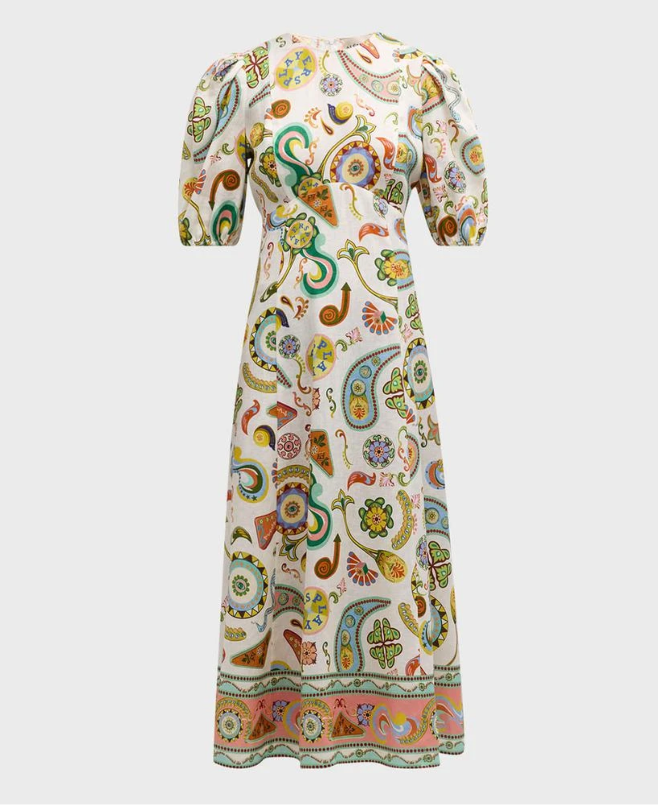 Graphic print Midi Dress