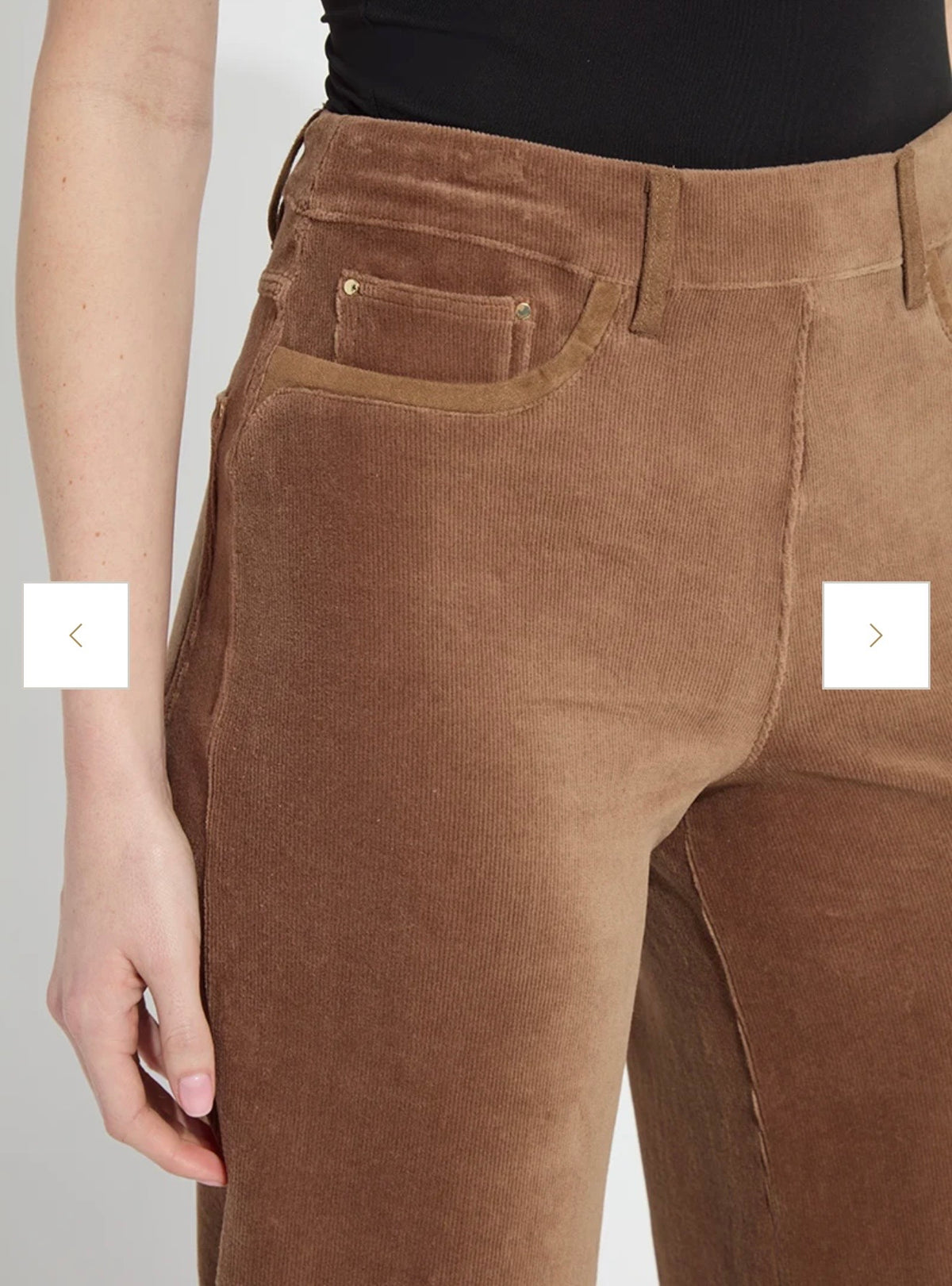 Tilda St Baby Cord Wide Leg Pant/ Antique Toffee