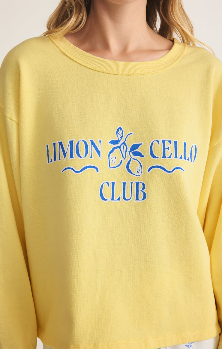 Limoncello Sweatshirt / lemonade