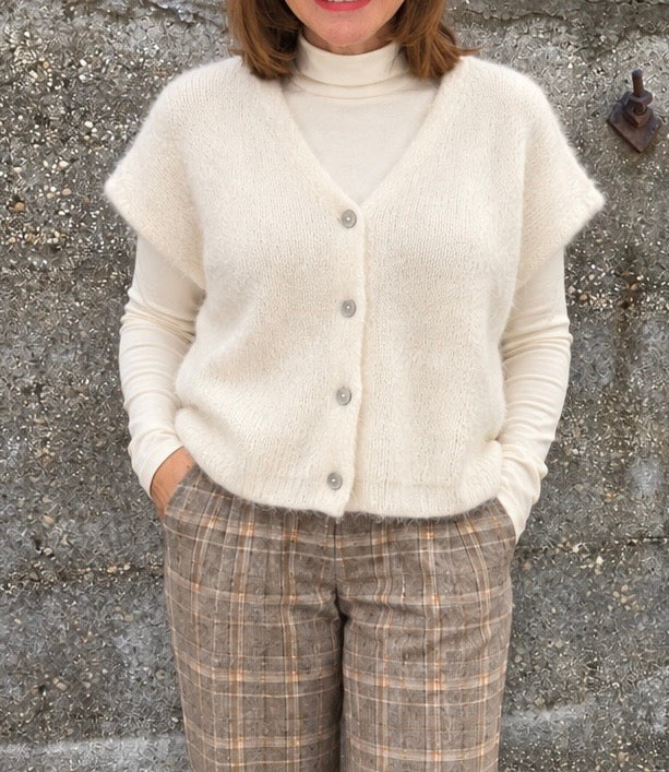 Vanilla sweater vest