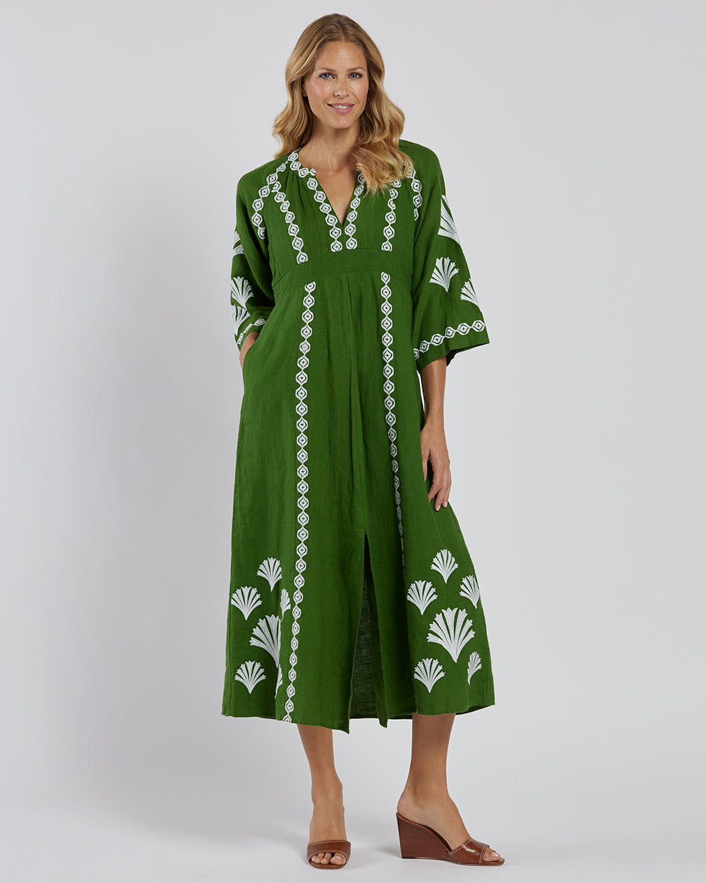 Clementine Garden Dress/ green