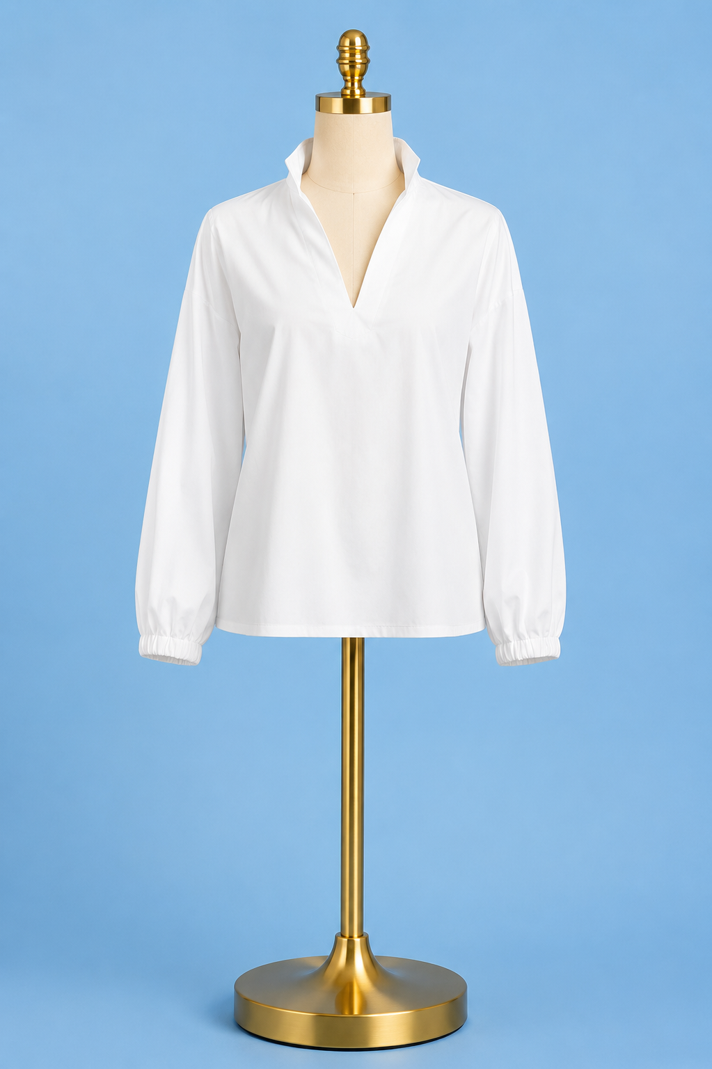 Poppy Pop-Over - white ponte