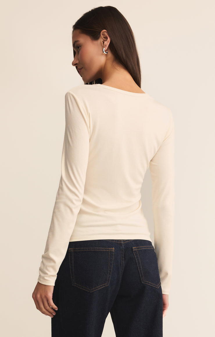 Second Skin Crew long sleeve/ cloud