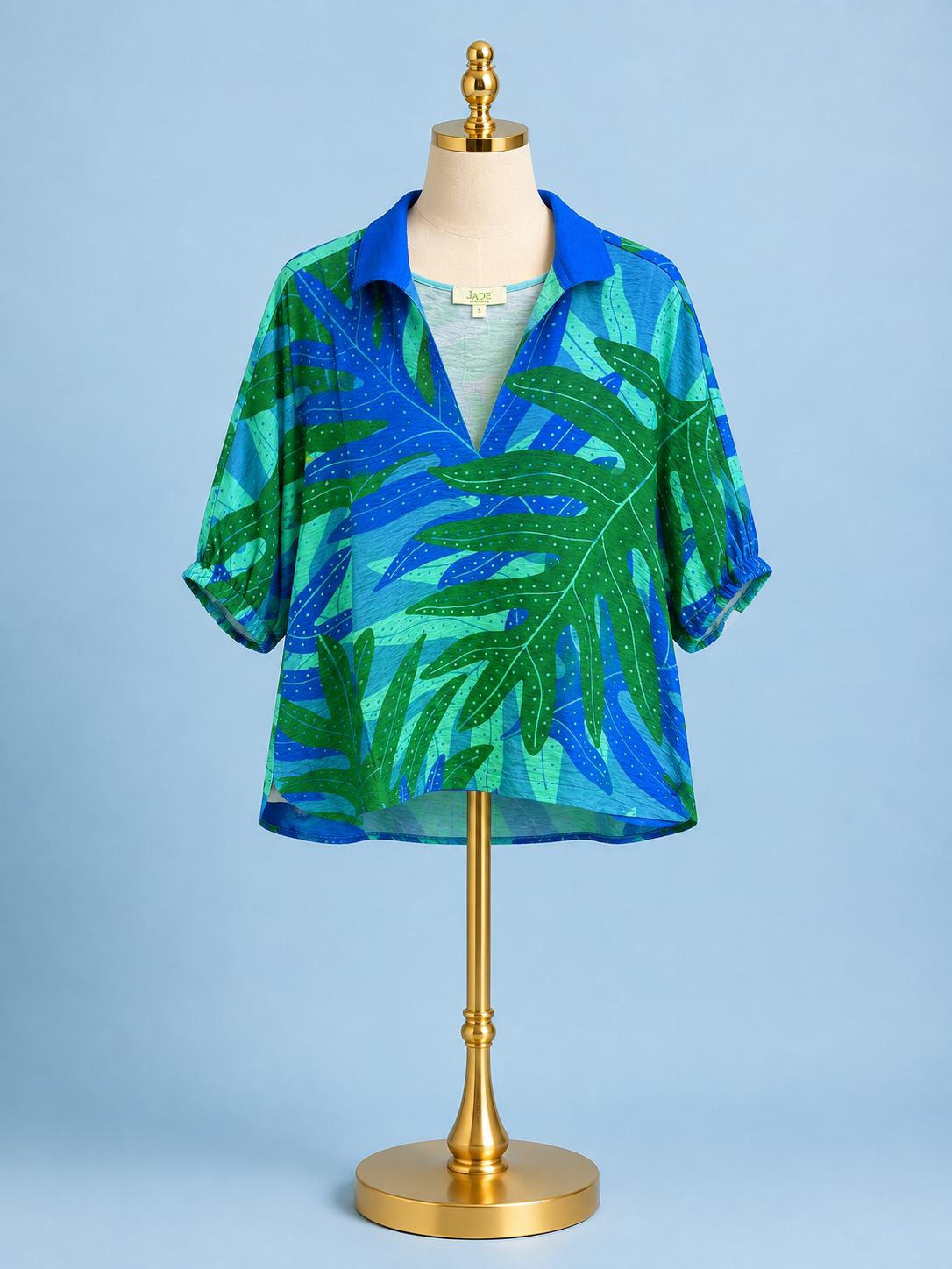 Collar Top/ Fernfall