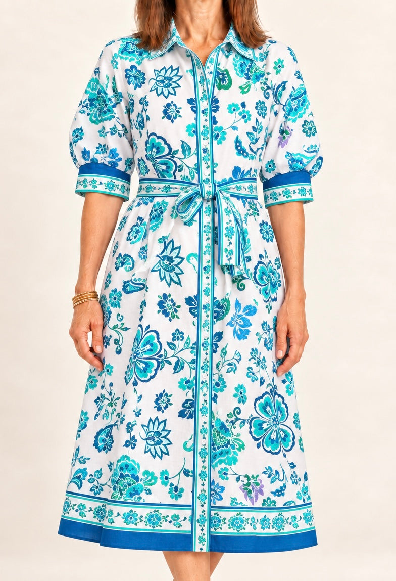 Blue Whisper Maxi Dress