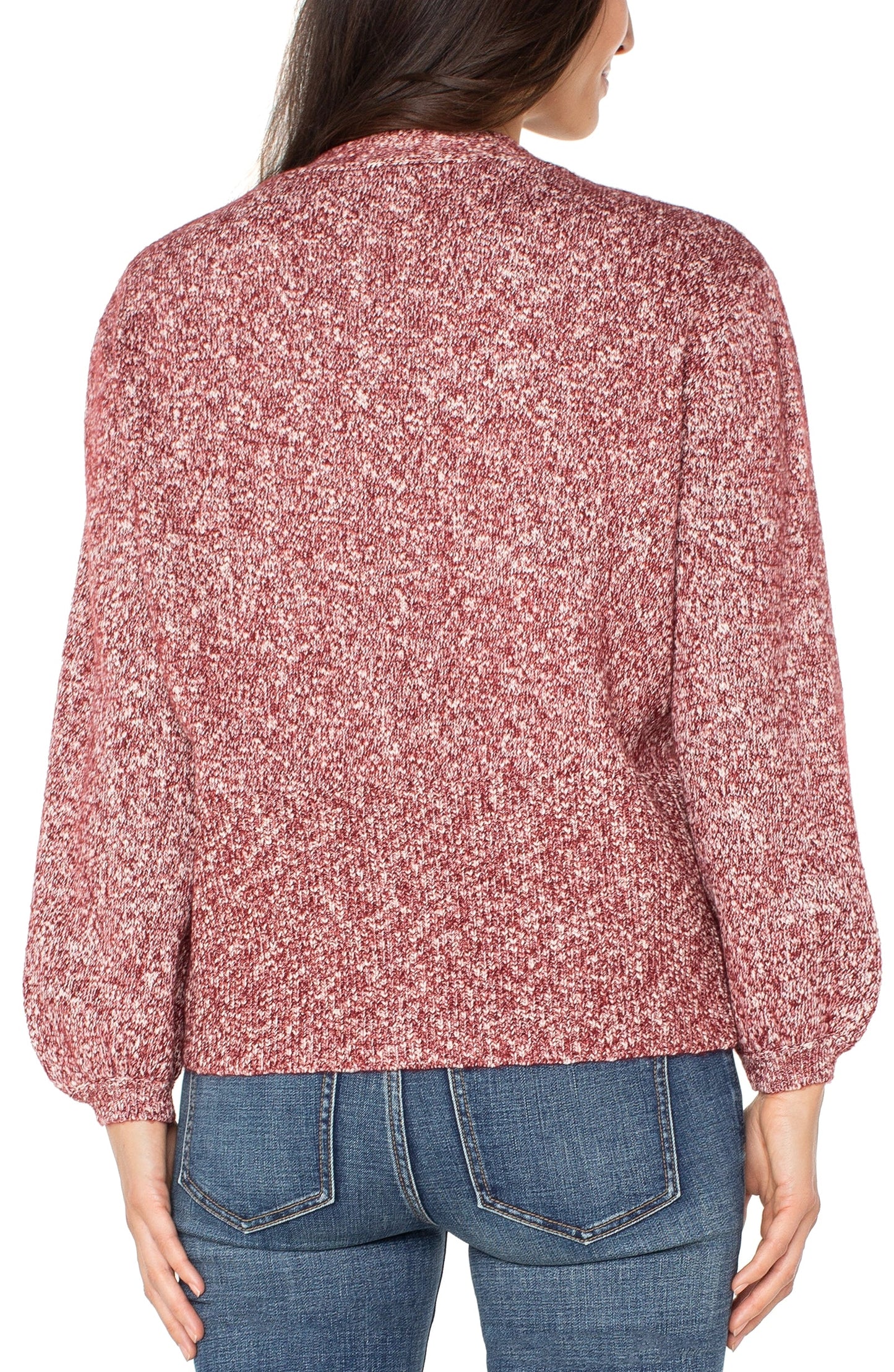 Cardigan / maroon