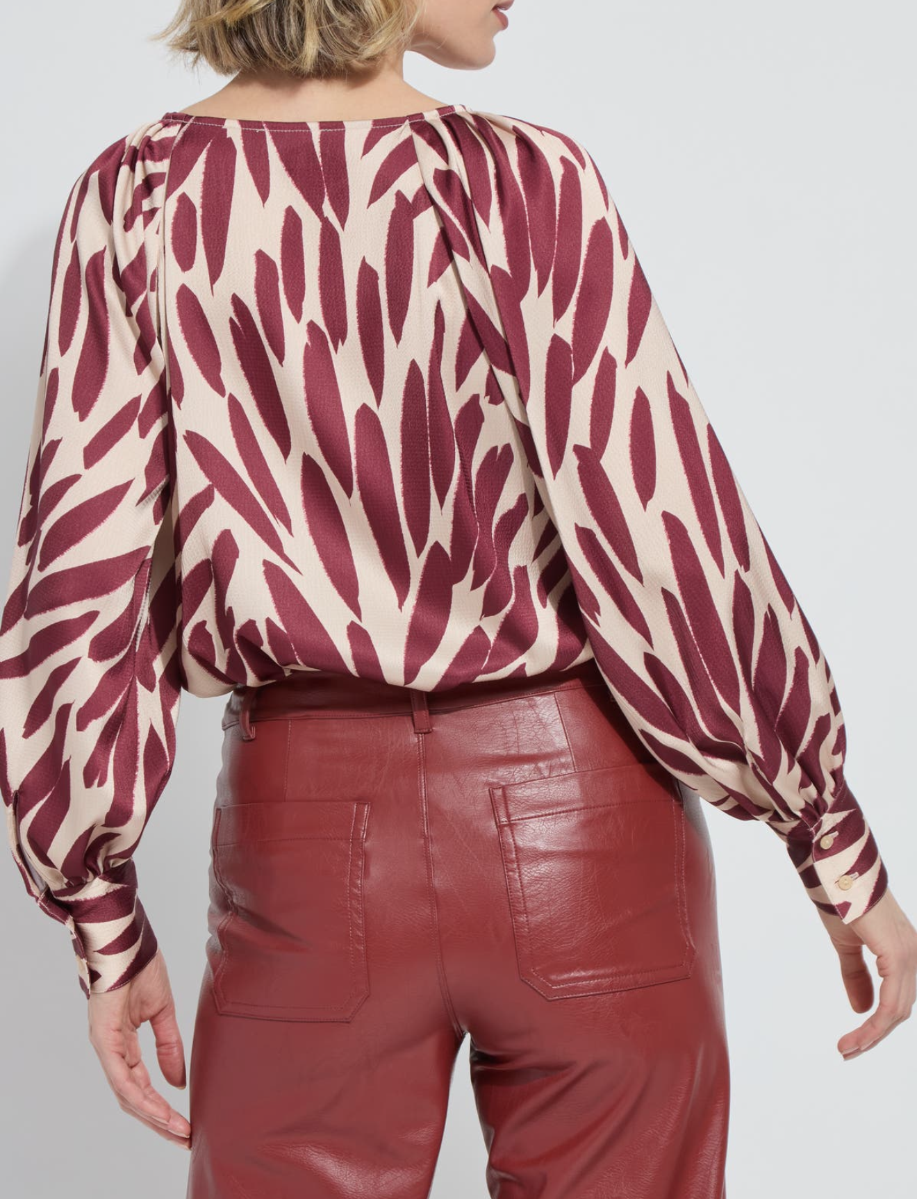 Naila Blouse/ Autumn Leaves