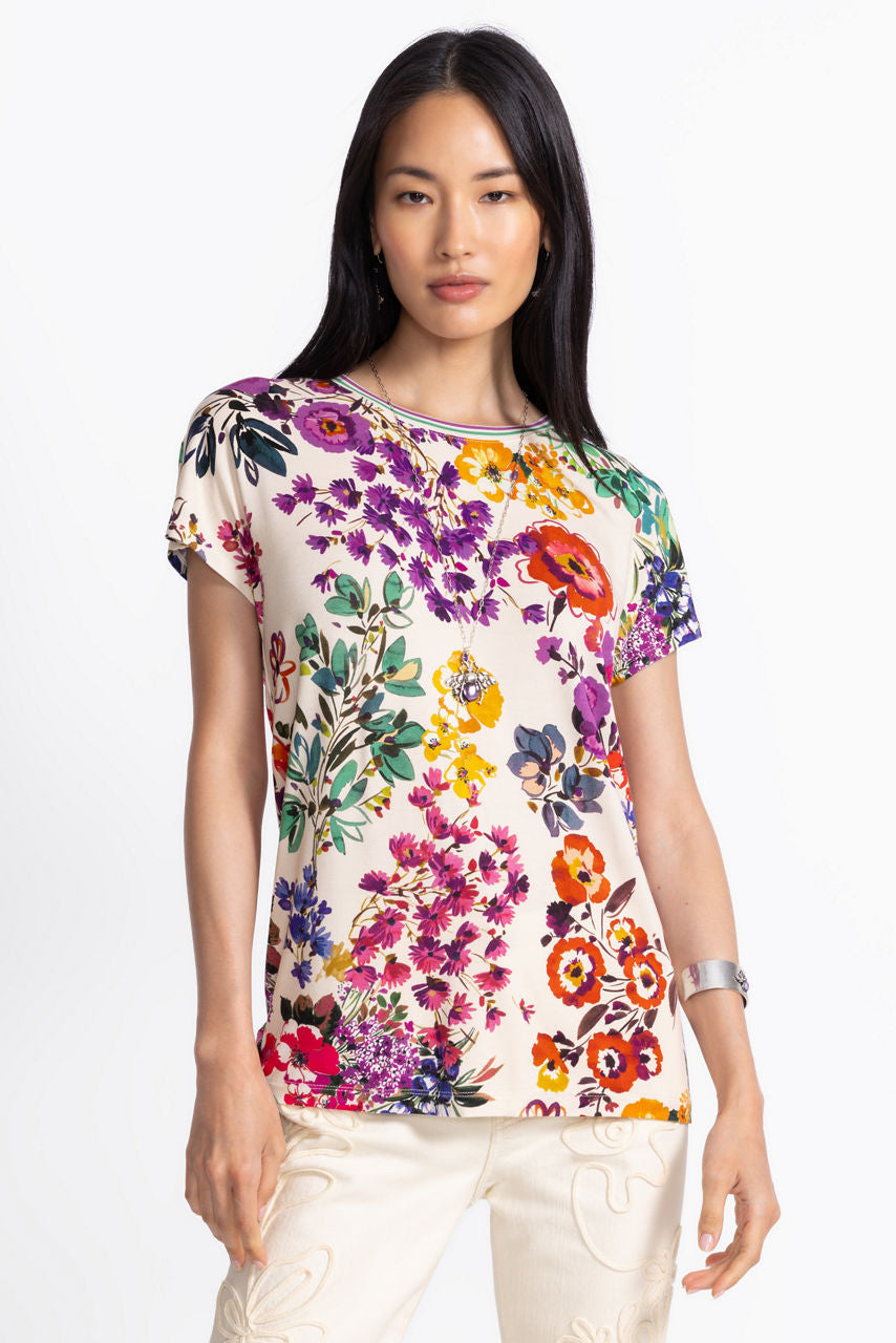 Janie Relaxed dolman sleeve tee / Eval