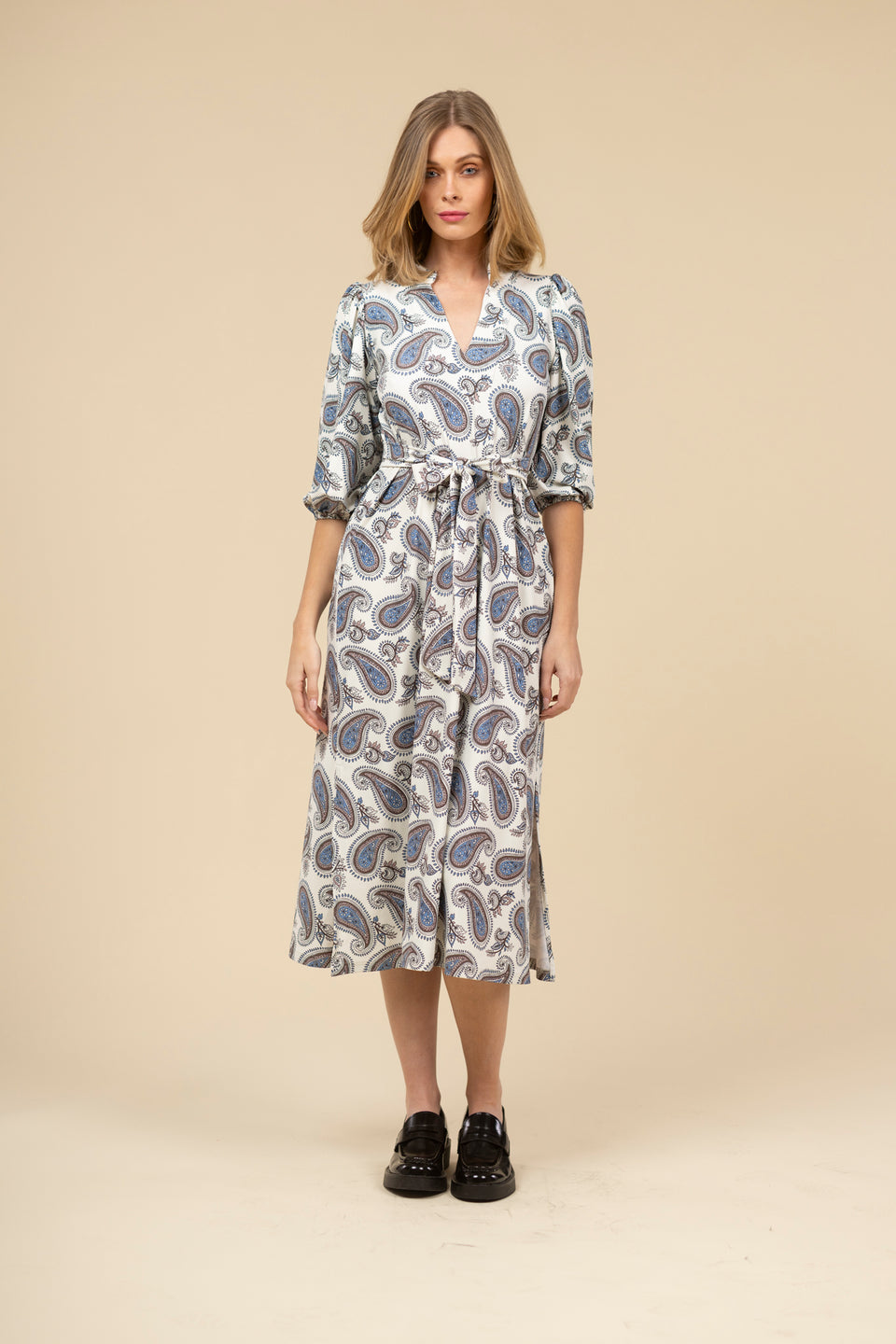 Brooks Dress/ Grandpas Paisley