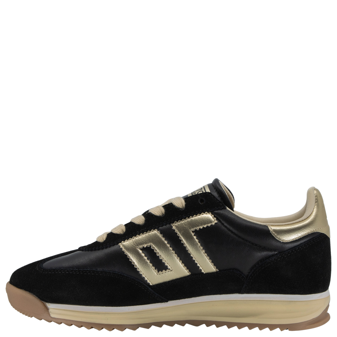 Back70 Jogger N in black/gold sneaker