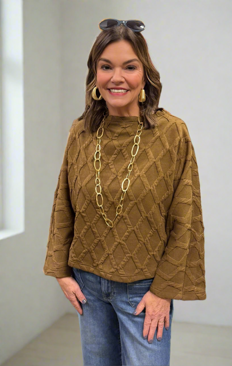 Cognac sweater