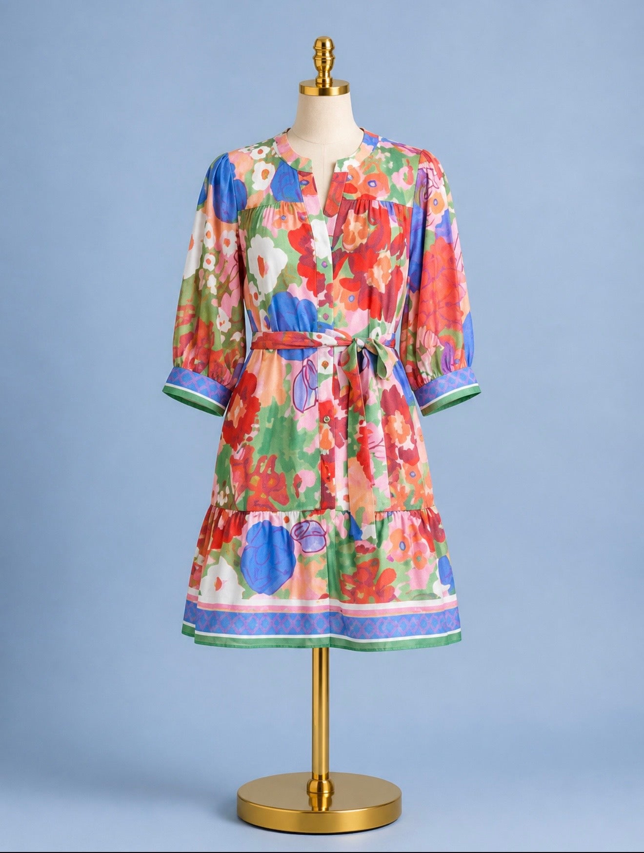 Placket Dress