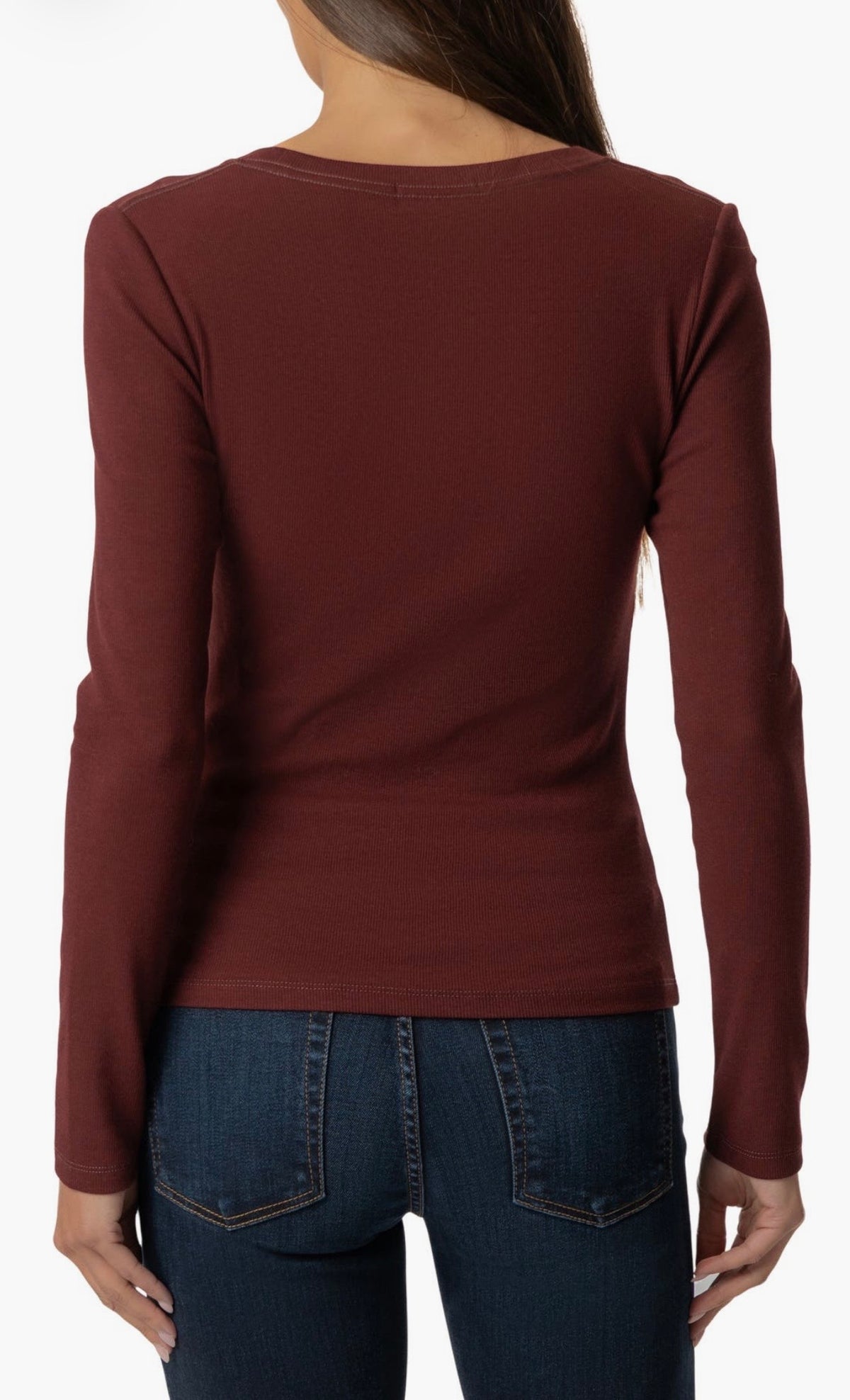 Sara knit pull over / Merlot