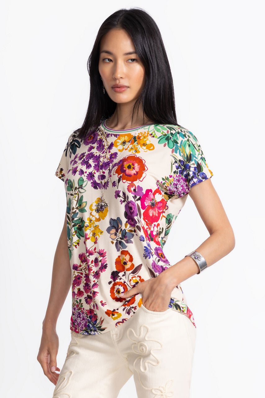 Janie Relaxed dolman sleeve tee / Eval