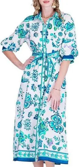 Blue Whisper Maxi Dress
