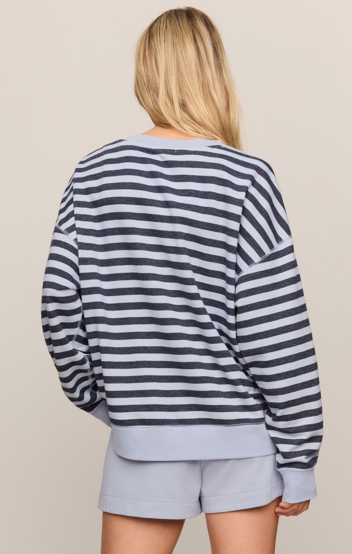 Everyday Striped Crew Eclipse