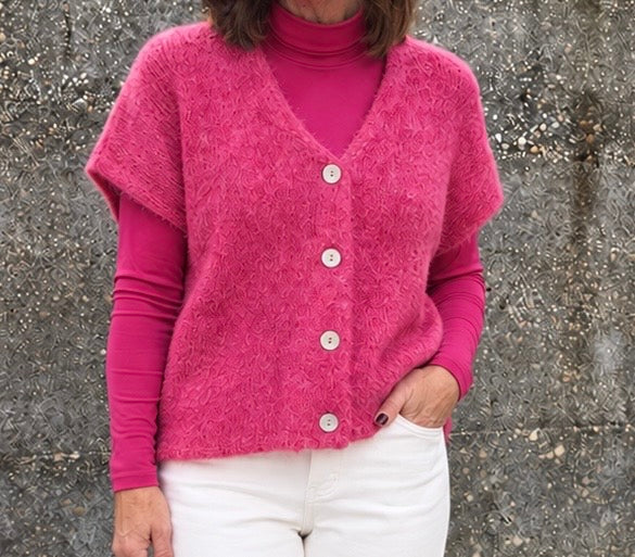 Berry Sweater Vest