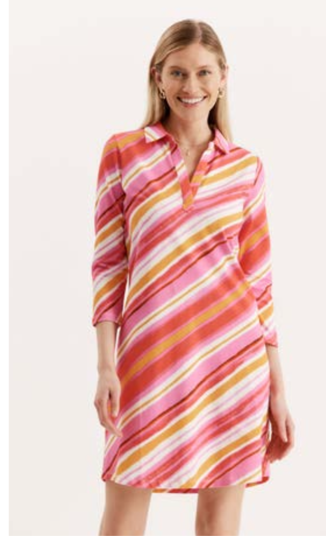 Johnny Dress/ multi stripe