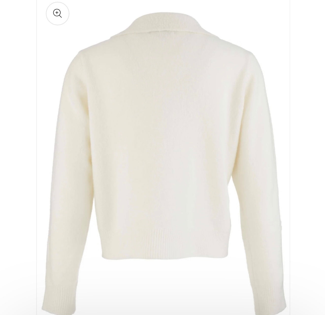 Tassie Long Sleeve sweater/ cream