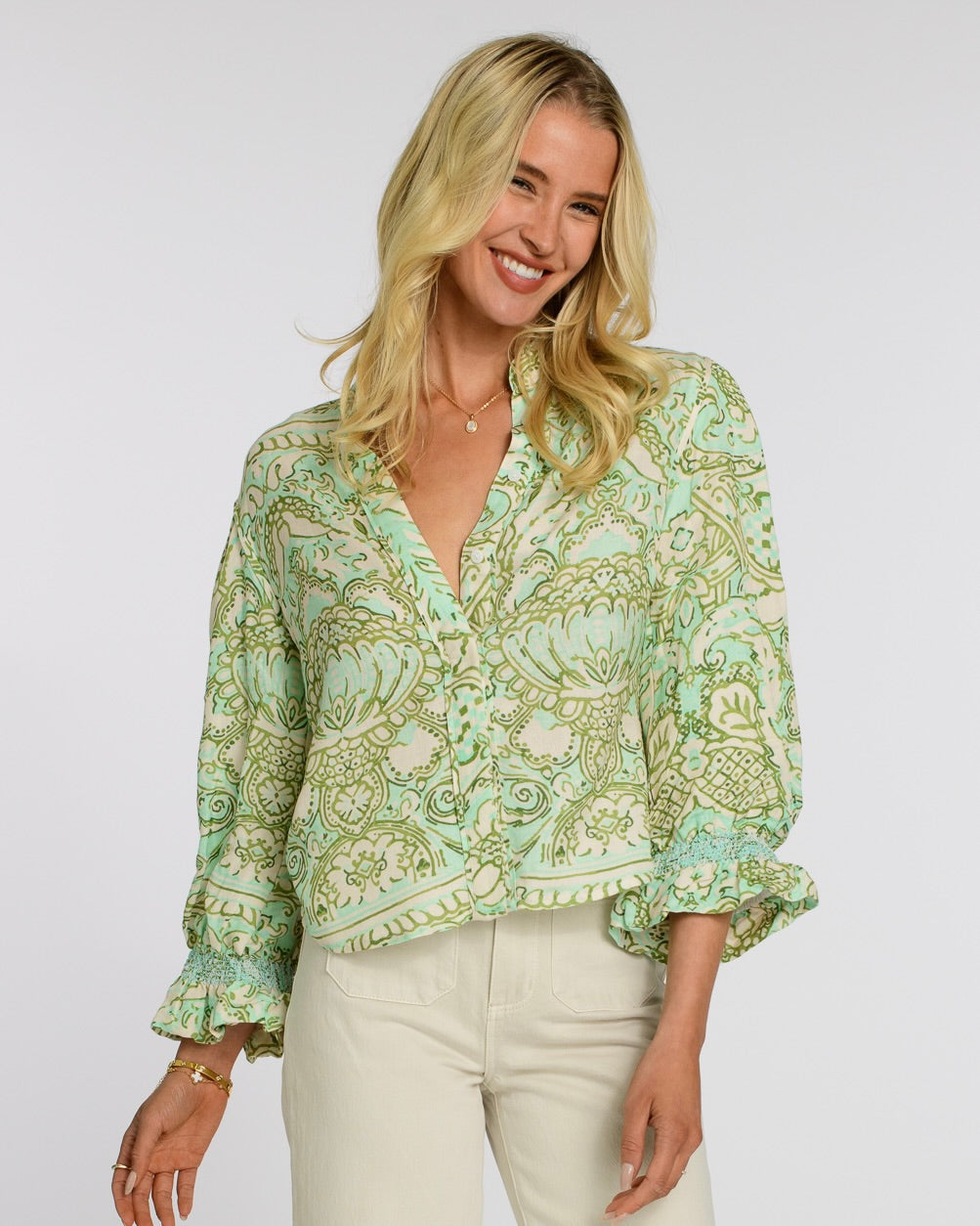Emily Top / Damask