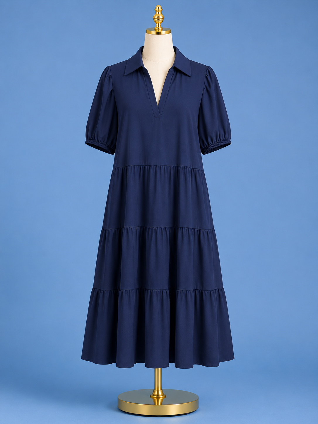 Portia Dress/ Navy