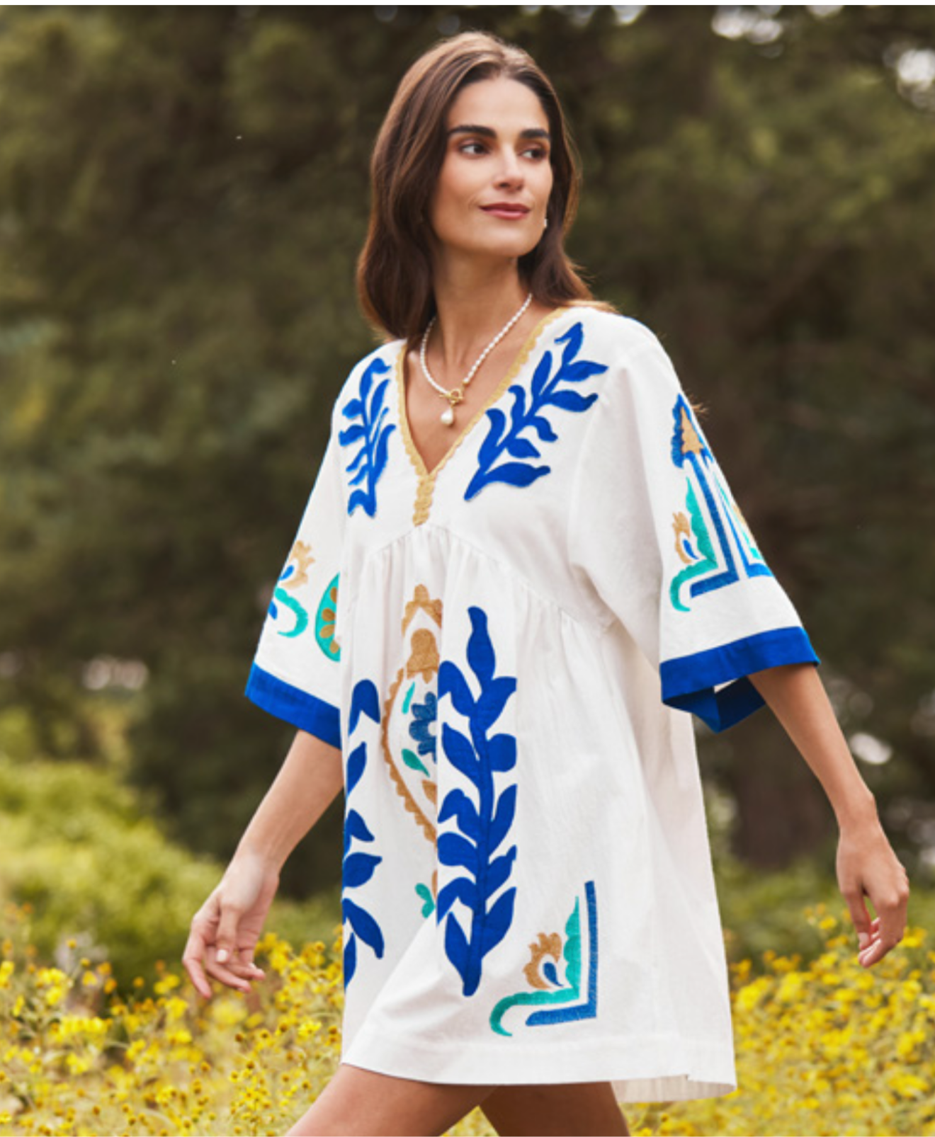 Naomi Dress/ Egret