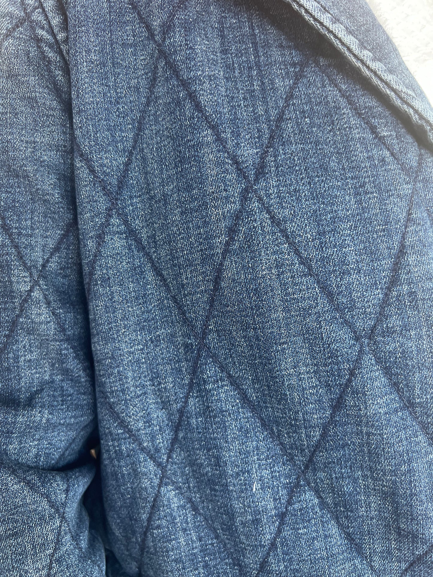 Denim Quilted casual jacket