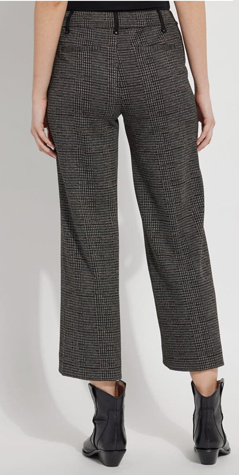 Livia Crop Pant Boston Glenn Plaid