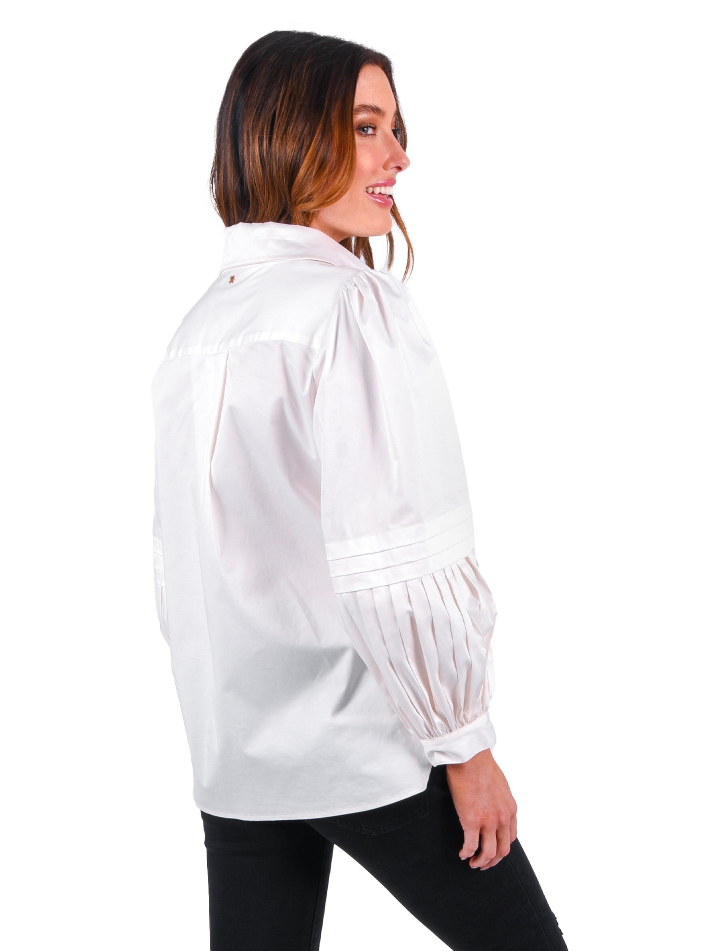 Oxford-White Cotton Poplin