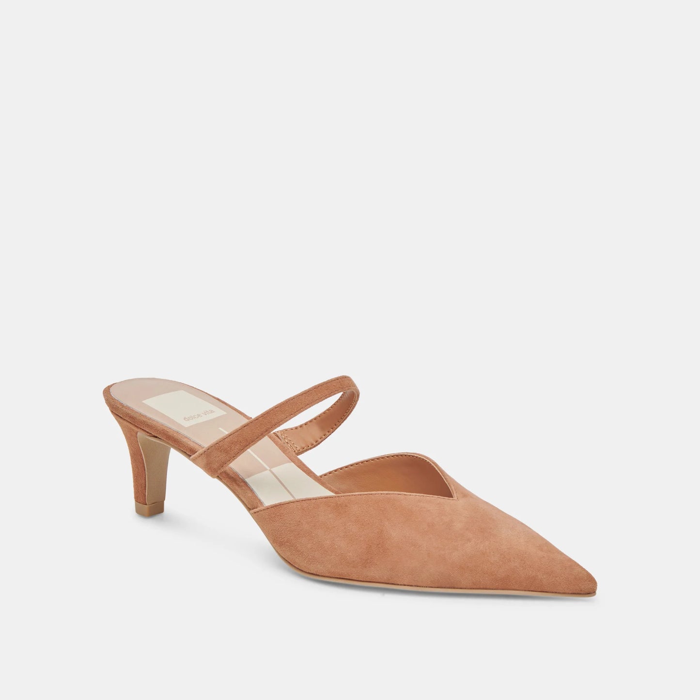 Dolce Vita Kanika Mid Brown Suede Footwear