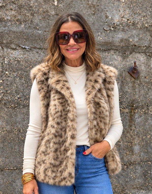 Gilet Faux Fur Vest